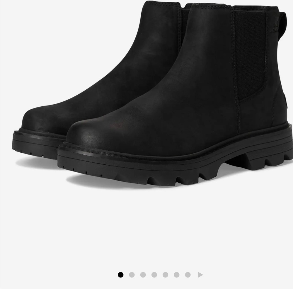 Sorel Black Ankle Boots
